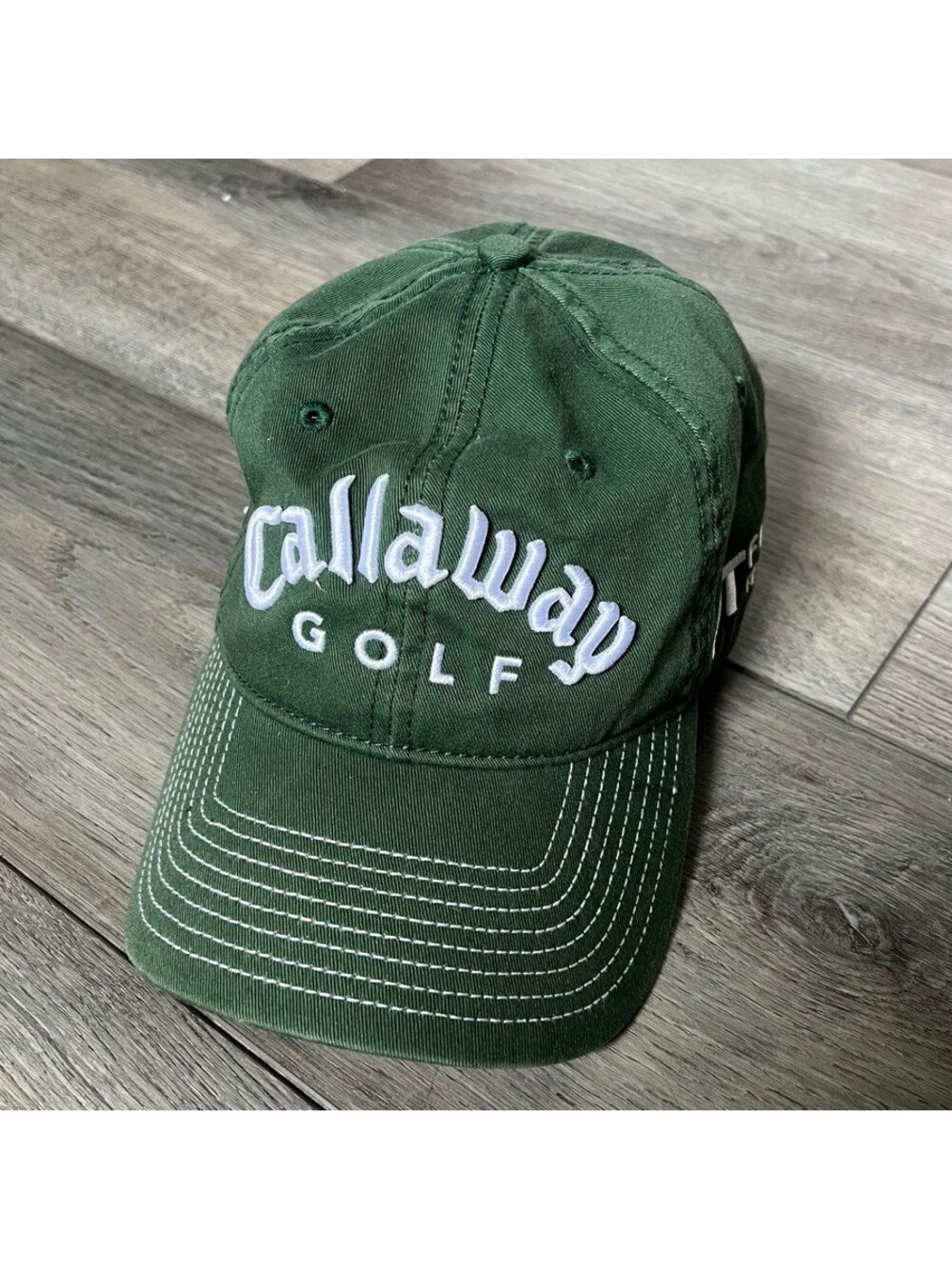 Callaway Golf Hat New Era Green Tour FT Fusion Tech iTour Embroidered One Size